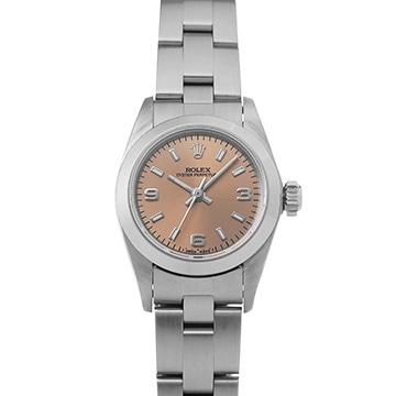 ロレックス オイスターパーペチュアル 67180 ピンク レディース 時計 【中古】【wristwatch】