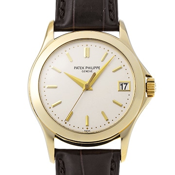 パテック フィリップ カラトラバ 5107J-001 オパーリン メンズ 時計 【中古】【wristwatch】