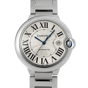 カルティエ バロンブルー W69012Z4 シルバー メンズ 時計 【中古】【wristwatch】