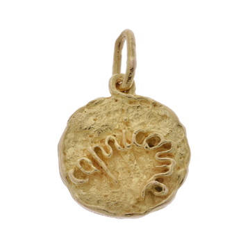 ショーメ カプリコーン コイン ペンダントトップ ゴールド ゴールド レディース ジュエリー 【中古】【jewelry】