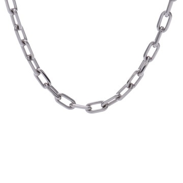 カルティエ スパルタカス ネックレス シルバー B7006400 K18ホワイトゴールド WG レディース ジュエリー 【中古】【jewelry】