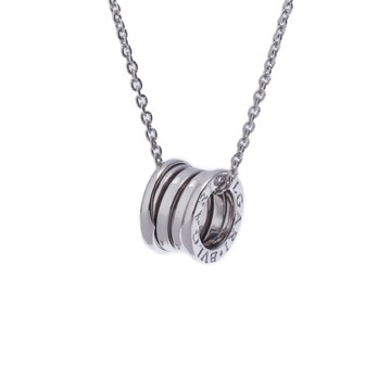 ブルガリ B.ZERO1 ネックレス シルバー K18ホワイトゴールド WG レディース ジュエリー 【中古】【jewelry】