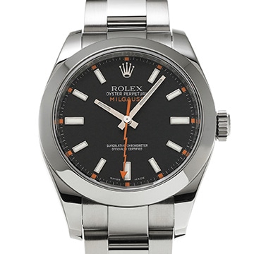 ロレックス ミルガウス 116400 ブラック メンズ 時計 【中古】【wristwatch】