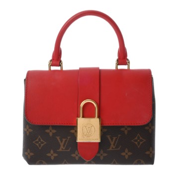 ルイ ヴィトン モノグラム ロッキーBB コクリコ M44322 モノグラムキャンバス レディース バッグ 【中古】【bag】