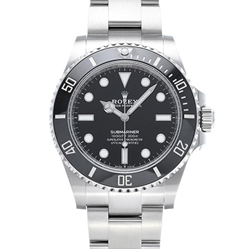 ロレックス サブマリーナ 124060 ブラック メンズ 時計 【新品】【wristwatch】