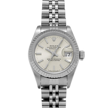 ロレックス デイトジャスト 69174 シルバー レディース 時計 【中古】【wristwatch】