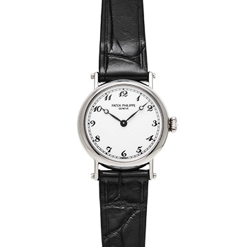 パテック フィリップ カラトラバ 4860G ホワイト メンズ 時計 【中古】【wristwatch】
