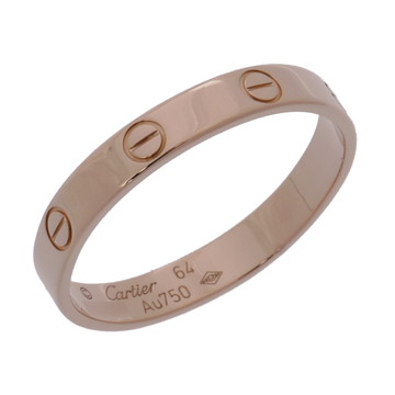 カルティエ ミニラブリング #64 ゴールド CRB4085264 K18ピンクゴールド PG レディース ジュエリー 【中古】【jewelry】
