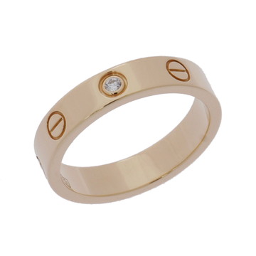 カルティエ ミニラブ リング #51 1PD ゴールド K18イエローゴールド YG レディース ジュエリー 【中古】【jewelry】