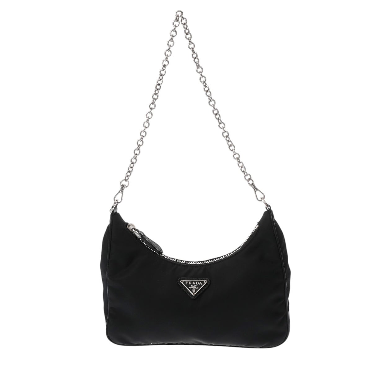 プラダ Re-Edition 2005 2WAY ブラック 1BH204 ナイロン レディース バッグ 【中古】【bag】