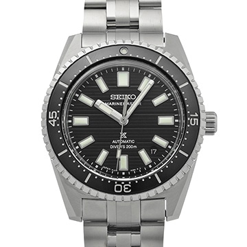 セイコー プロスペックス マリンマスター メカニカルダイバーズ 1965 SBEN011 ブラック メンズ 時計 【中古】【wristwatch】