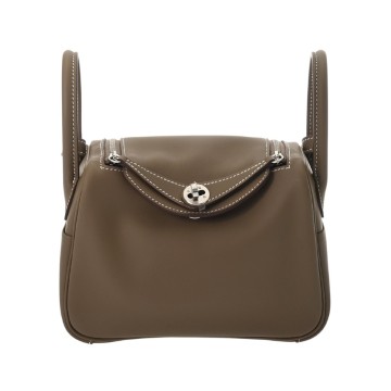 エルメス リンディ ミニ 2 エトゥープ トリヨンクレマンス レディース バッグ 【新品】【bag】