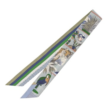エルメス ツイリー GRAND THEATRE NOUVEAU マルチカラー 063761S シルク100％ レディース 【新品】【other】