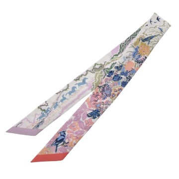エルメス ツイリー REWILDING NATURE マルチカラー 064297S シルク100％ レディース 【新品】【other】