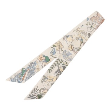 エルメス ツイリー ACADEMIA HIPPICA マルチカラー 064281S シルク100％ レディース 【新品】【other】