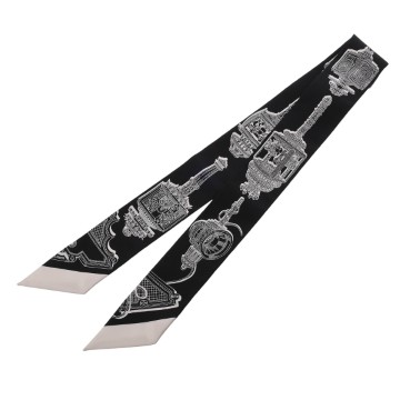 エルメス ツイリー MERVEILLEUSES LANTERNES マルチカラー 063081S シルク100％ レディース 【新品】【other】