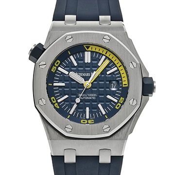 オーデマ ピゲ ロイヤルオーク オフショア ダイバー 15710ST.OO.A027CA.01 ブルー メンズ 時計 【中古】【wristwatch】