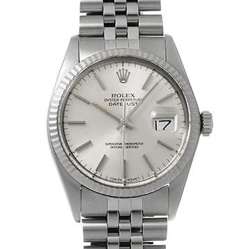 ロレックス デイトジャスト 36 16014 シルバーモザイク メンズ 時計 【中古】【wristwatch】