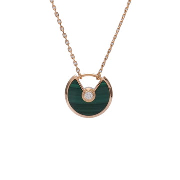 カルティエ アミュレット ネックレス XS ゴールド K18ピンクゴールド PG レディース ジュエリー 【中古】【jewelry】