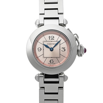 カルティエ ミスパシャ W3140008 ピンク レディース 時計 【中古】【wristwatch】