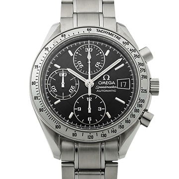 オメガ スピードマスター デイト 3513.50 ブラック メンズ 時計 【中古】【wristwatch】