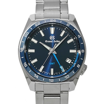 グランドセイコー スポーツコレクション クォーツ GMT SBGN021 ブルー メンズ 時計 【中古】【wristwatch】