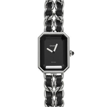 シャネル プルミエール M H0451 ブラック レディース 時計 【中古】【wristwatch】