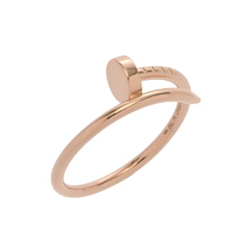 カルティエ ジュストアンクルリング SM #57  ピンク K18ピンクゴールド PG レディース ジュエリー 【中古】【jewelry】