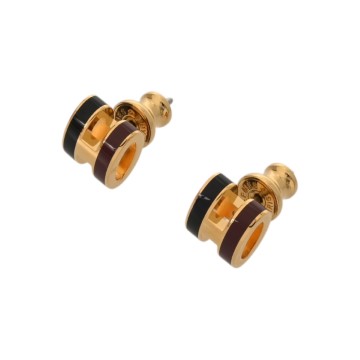 エルメス ミニポップアッシュ ブラック/パープル/ゴールド金具 エナメル レディース ジュエリー 【新品】【jewelry】