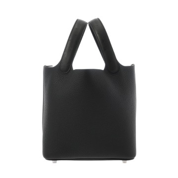 エルメス ピコタン ロックタッチPM ブラック トリヨンクレマンス/オーストリッチ レディース バッグ 【新品】【bag】