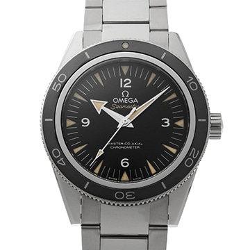 オメガ シーマスター 300 マスターコーアクシャル 233.30.41.21.01.001 ブラック メンズ 時計 【中古】【wristwatch】