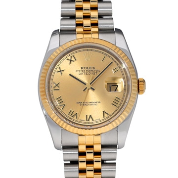 ロレックス デイトジャスト 116233 シャンパン メンズ 時計 【中古】【wristwatch】