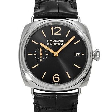 パネライ ラジオミール クアランタ PAM01572 ブラック メンズ 時計 【中古】【wristwatch】
