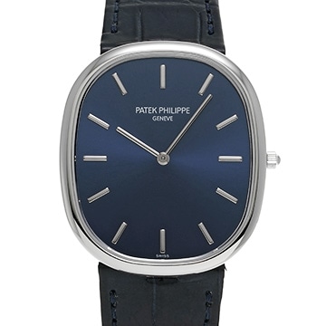 パテック フィリップ ゴールデン エリプス 5738P-001 ブルー メンズ 時計 【中古】【wristwatch】
