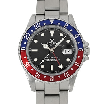 ロレックス GMTマスター 16700 ブラック メンズ 時計 【中古】【wristwatch】