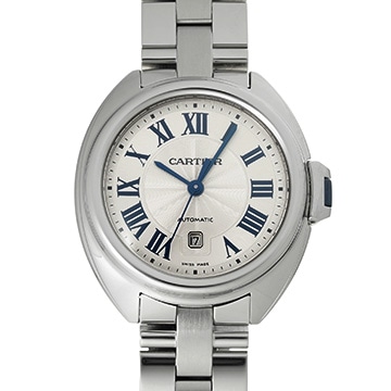 カルティエ クレ ドゥ カルティエ 31mm WSCL0005 シルバー レディース 時計 【中古】【wristwatch】