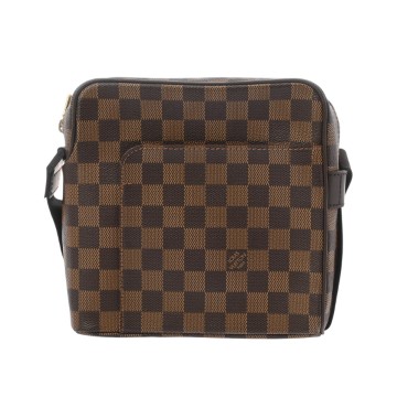 ルイ ヴィトン ダミエ オラフ PM ブラウン N41442 ダミエキャンバス ユニセックス バッグ 【中古】【bag】