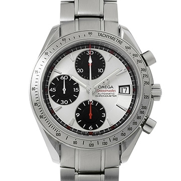 オメガ スピードマスター デイト 3211.31 ホワイト/ブラック メンズ 時計 【中古】【wristwatch】