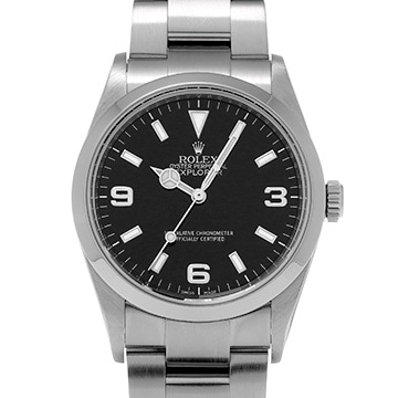 ロレックス エクスプローラー 114270 ブラック メンズ 時計 【中古】【wristwatch】
