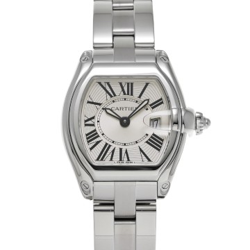 カルティエ ロードスター SM W62016V3 シルバー レディース 時計 【中古】【wristwatch】