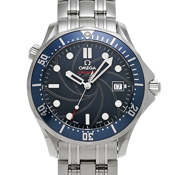 オメガ シーマスター 300 コーアクシャル 007 ジェームズボンド 2226.80 ブルー メンズ 時計 【中古】【wristwatch】