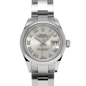 ロレックス レディ デイトジャスト 28 279160 シルバー レディース 時計 【中古】【wristwatch】