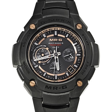 カシオ G-SHOCK MR-G B2100シリーズ MRG-8100G-1AJR ブラック メンズ 時計 【中古】【wristwatch】