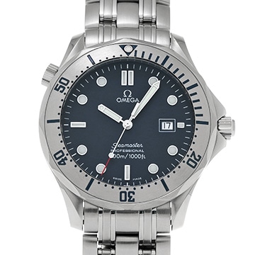 オメガ シーマスター プロフェッショナル 300 2261.80 ブルー メンズ 時計 【中古】【wristwatch】