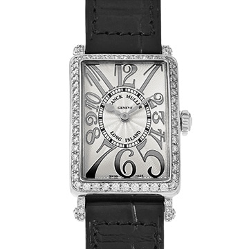フランクミュラー ロングアイランド レリーフ 902QZRELD1R シルバー レディース 時計 【中古】【wristwatch】