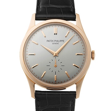 パテック フィリップ カラトラバ 5196R-001 シルバー メンズ 時計 【中古】【wristwatch】