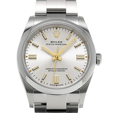 ロレックス オイスターパーペチュアル 36 126000 シルバー メンズ 時計 【中古】【wristwatch】