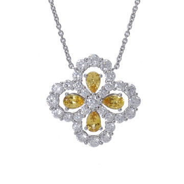 ハリー ウィンストン ループ フルモチーフ ネックレス シルバー PEYSPRPMEL4C Pt950プラチナ レディース ジュエリー 【中古】【jewelry】