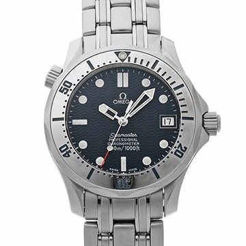 オメガ シーマスター プロフェッショナル 300 2552.80 ブルー ユニセックス 時計 【中古】【wristwatch】