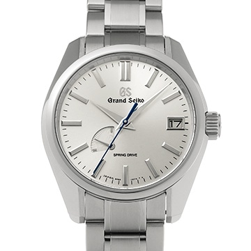 グランドセイコー ヘリテージコレクション スプリングドライブ SBGA373 シルバー メンズ 時計 【中古】【wristwatch】